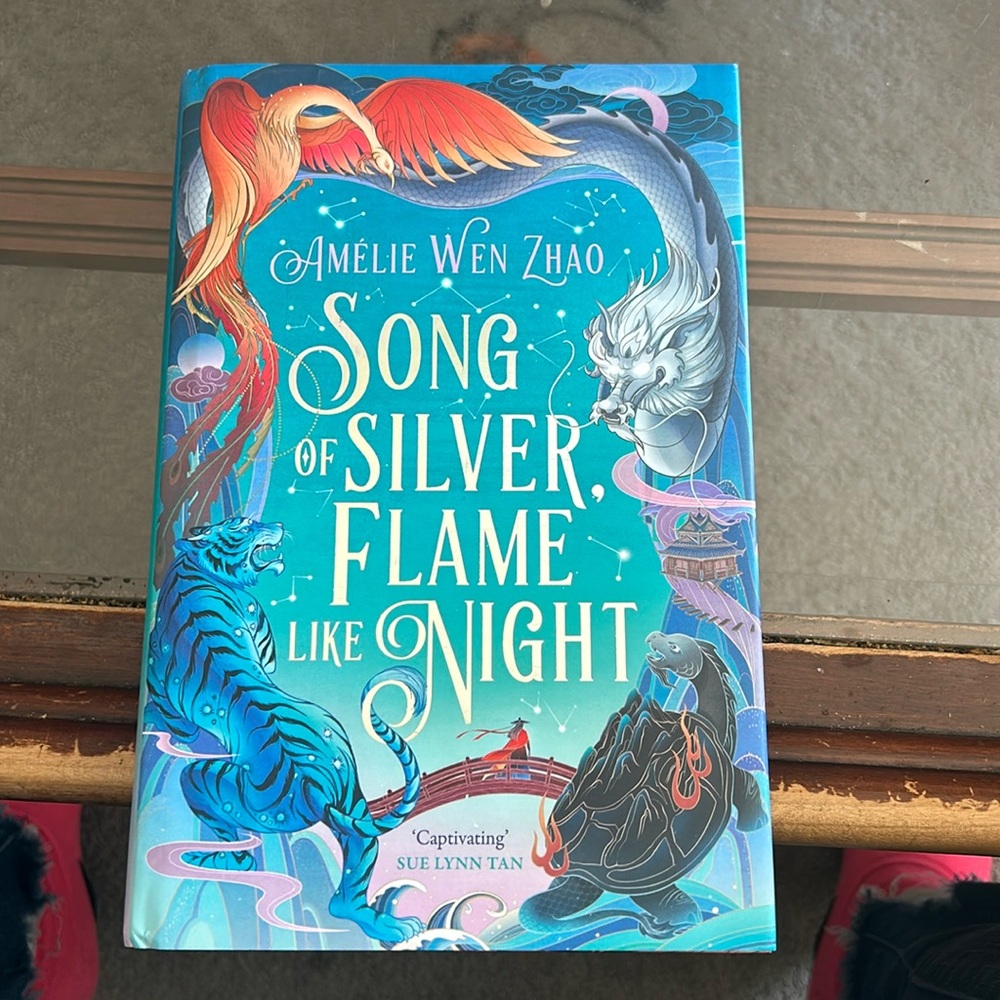 Illumicrate edition of Song Of Silver Flame Like Night by Amelie Wen Zhao